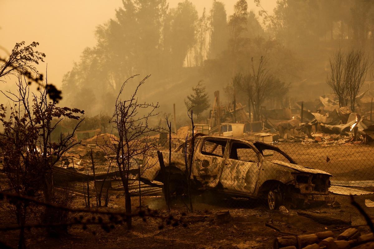 Los incendios que arrasan Chile dejan ya más de 20 muertos