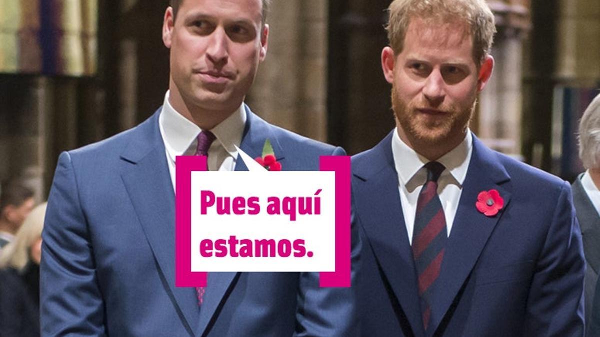 Los duques de Cambridge y Sussex: Guillermo y Príncipe Harry