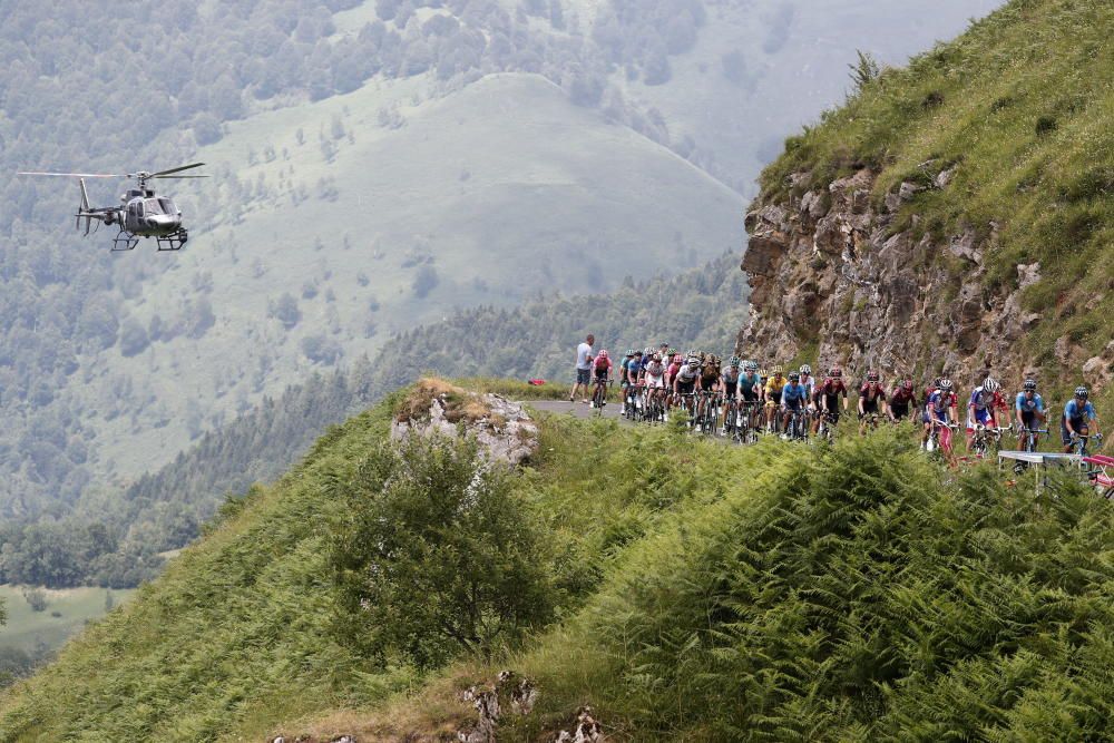 Tour de Francia: La 14ª etapa, en imágenes