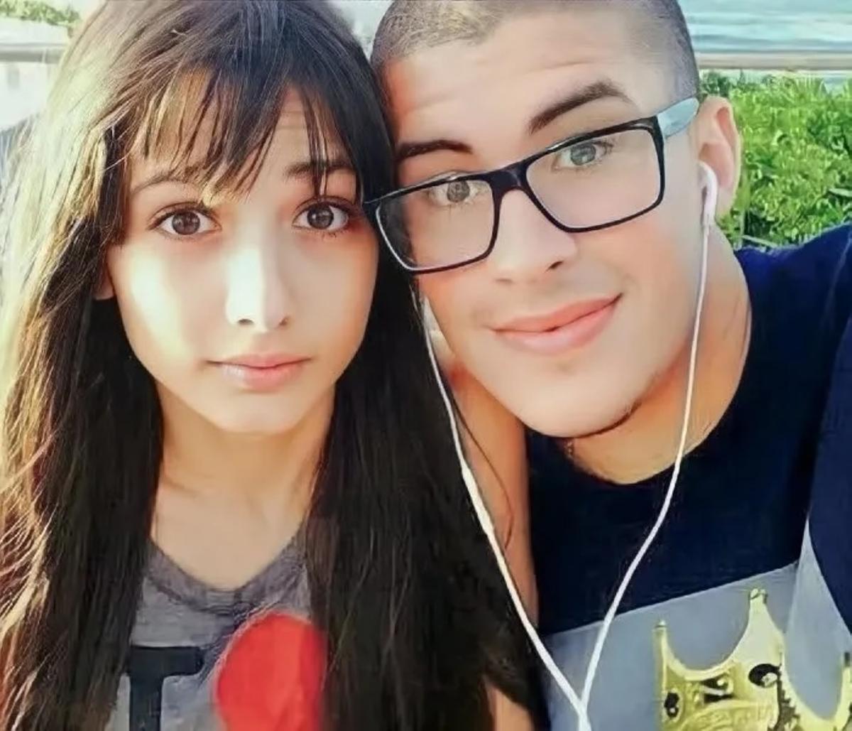 Bad Bunny con su primera expareja, Carliz de la Cruz
