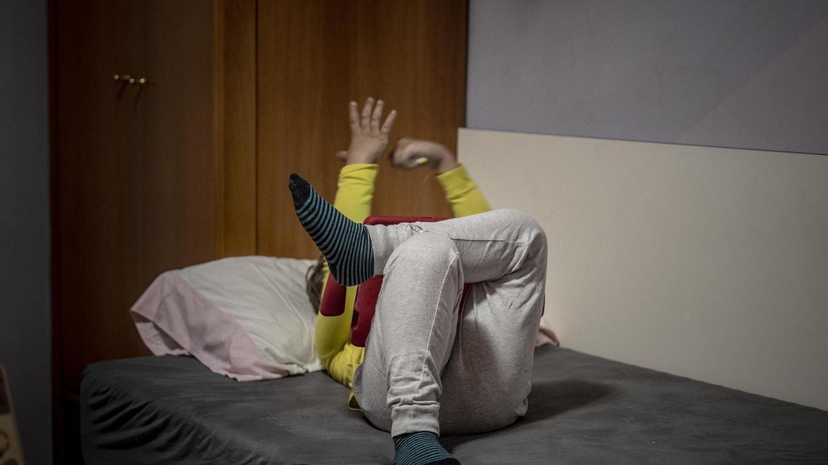 Un niño con autismo en una imagen de archivo.