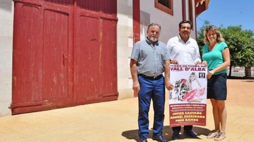 Castaño, Escribano y Ramos forman el cartel de la corrida taurina de Vall  d'Alba - Levante-EMV