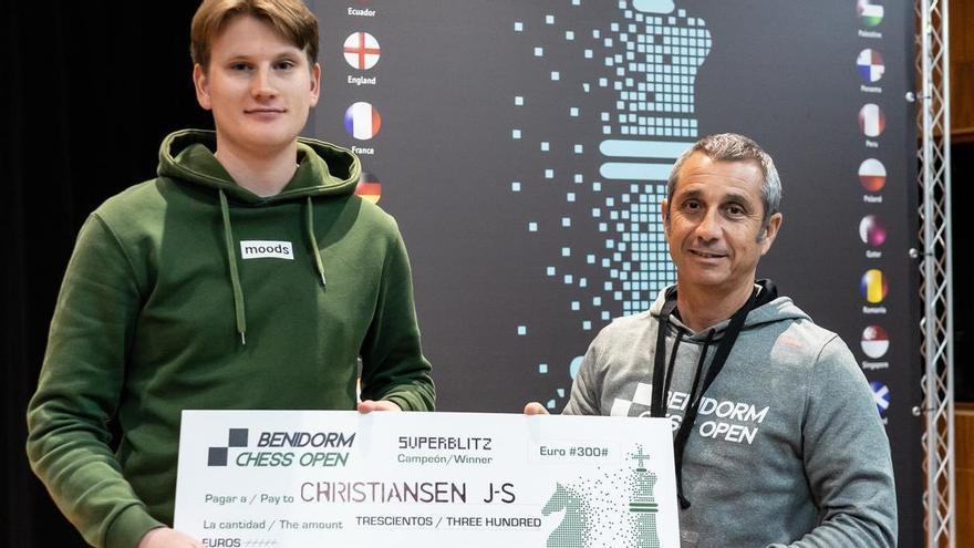 El noruego Chistiansen gana en el Super Blitz del Benidorm Chess Open