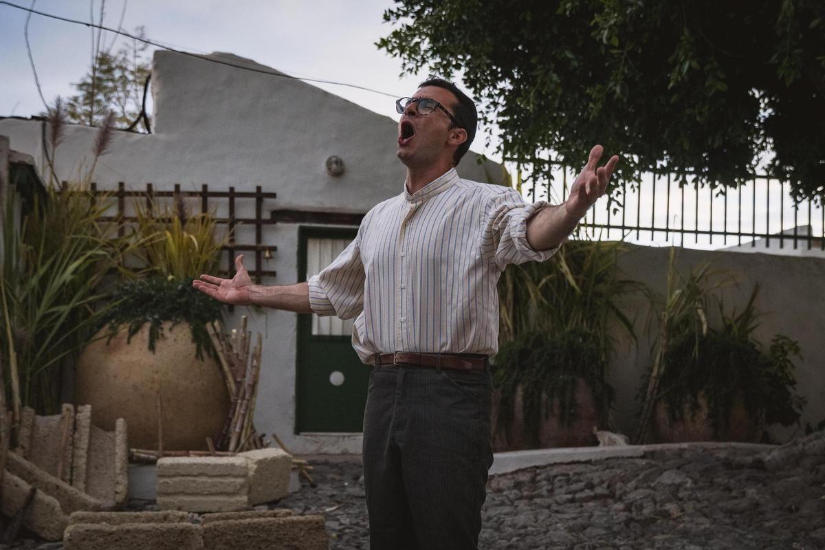 Sergio Sosa, director artístico del Grupo de la Escuela de Folclore de Adeje