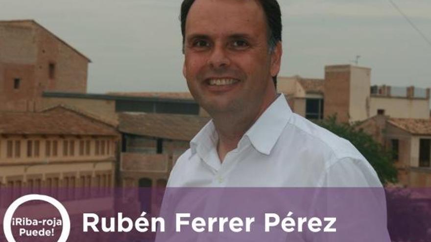Rubén Ferrer, concejal de Riba-roja Pot