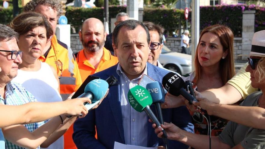 El secretario del PSOE en Málaga, José Luis Ruiz Espejo.