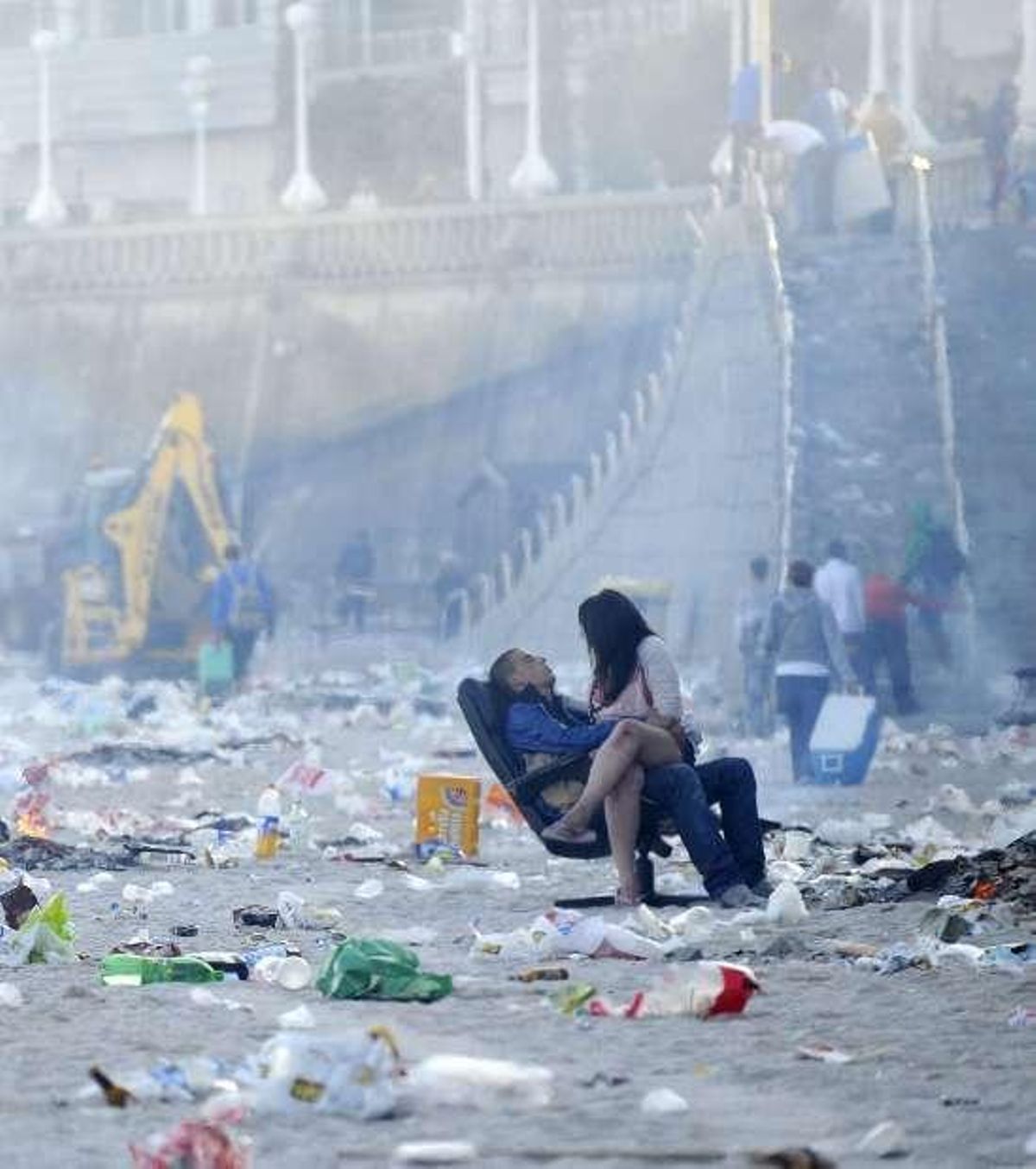 La fiesta congregó a 100.000 asistentes que generaron 200 toneladas de basura
