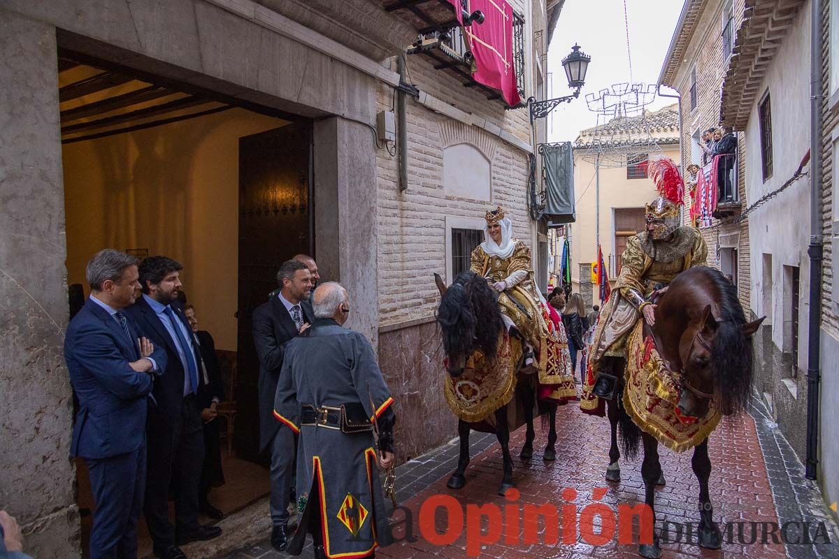 Desfile de Moros y cristianos y parlamento en las Fiestas de Caravaca