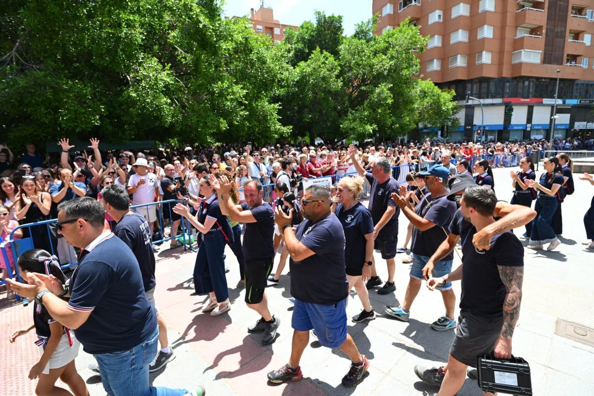 La última mascletà antes del inicio de las Hogueras, en imágenes