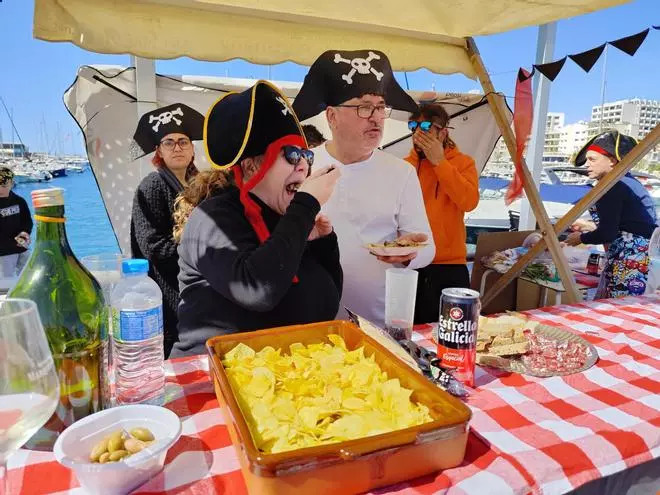 Imágenes del Campeonato de Arroz a Banda Creativo y Solidario en el Nàutic de Sant Antoni