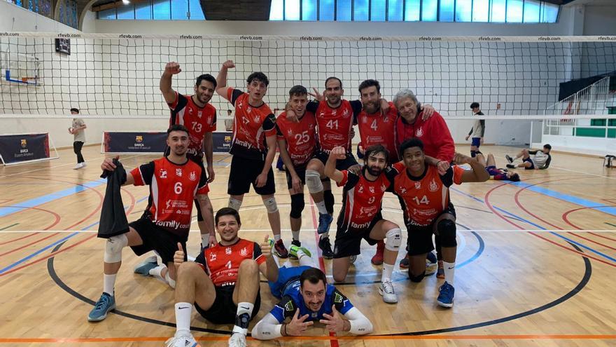 El Familycash Xàtiva Voleibol ganó en la cancha del FC Barcelona