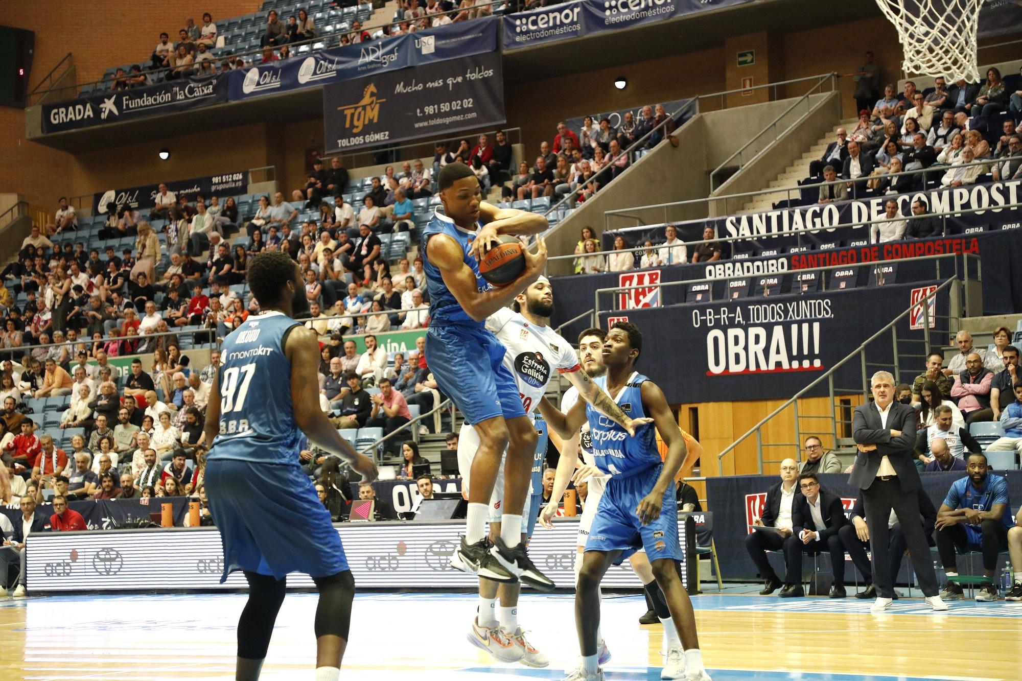 Obradoiro vs Fuenlabrada: las imágenes del partido