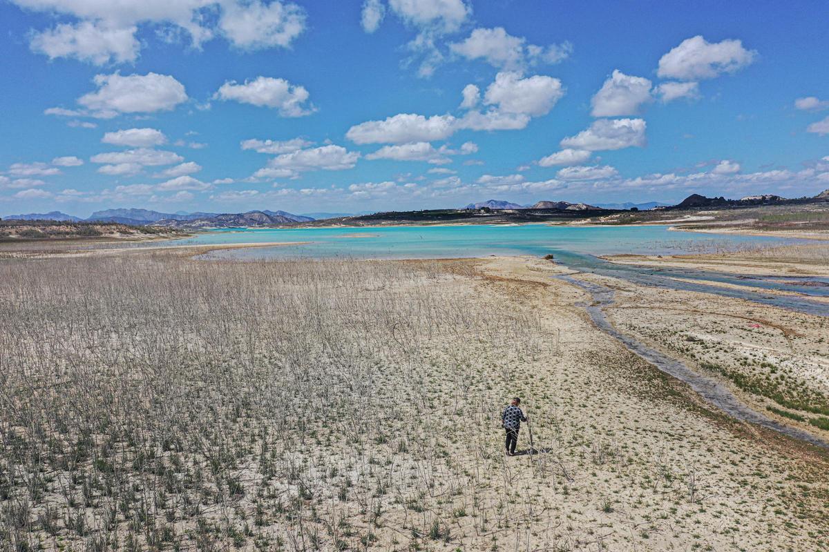Imagen de archivo del pantano de La Pedrera en Orihuela.