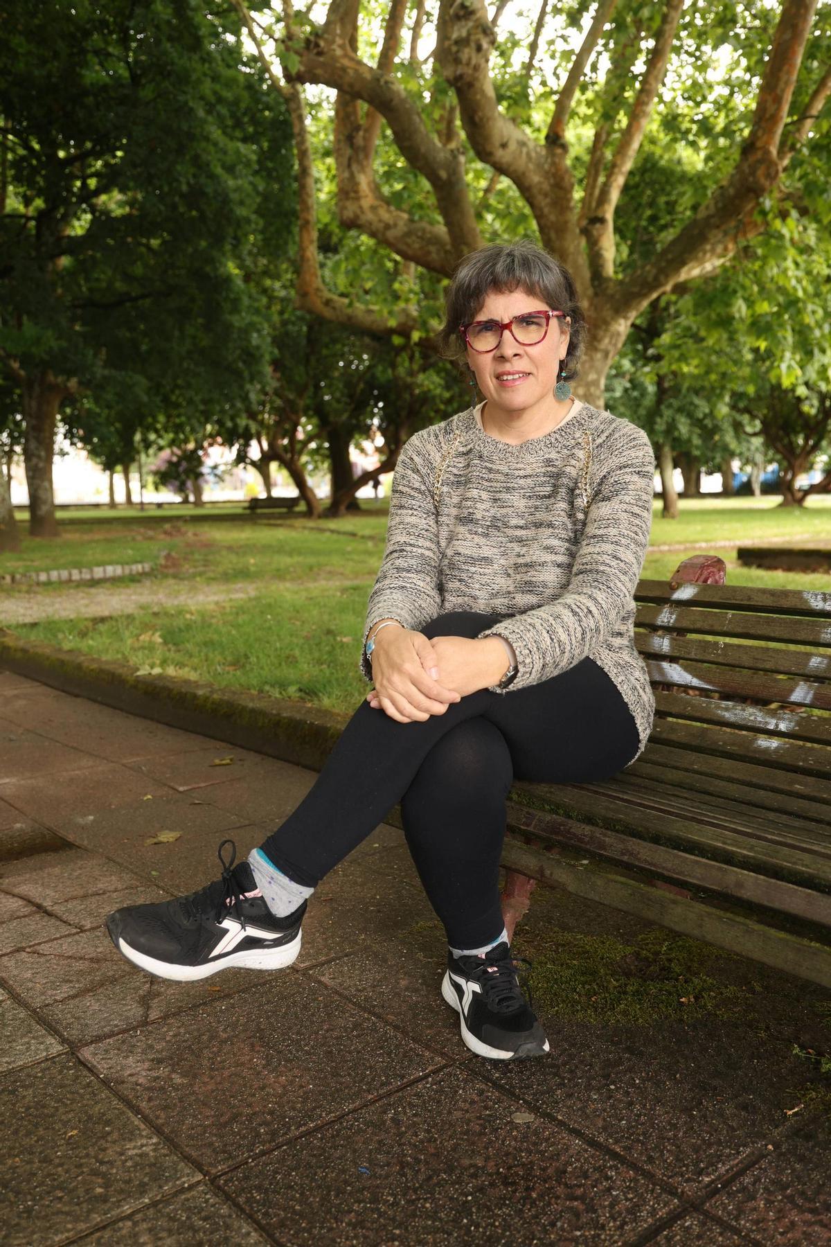 Alicia reconoce que los dolores forman parte del día a día.