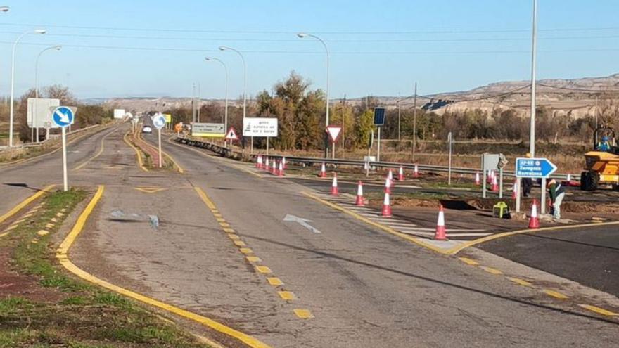 La nueva rotonda pacificará y ordenará el tráfico.