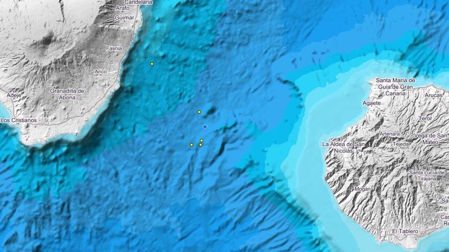 Seis terremotos sacuden la zona del Volcán de Enmedio