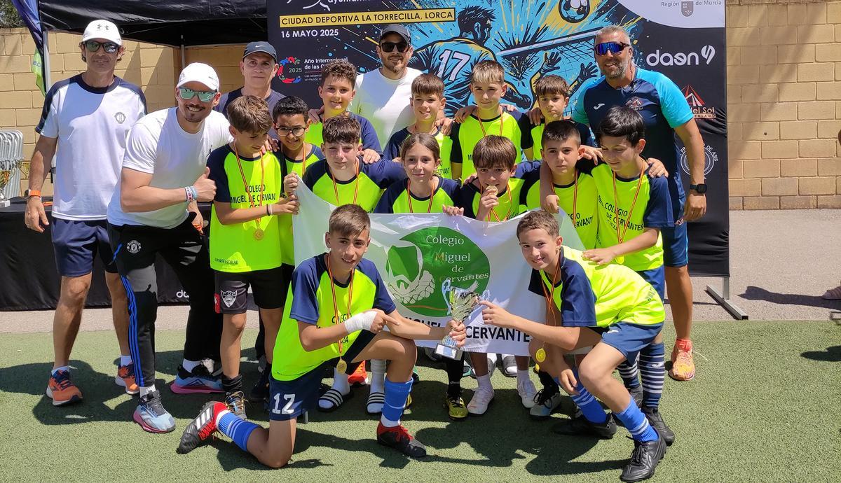 Miguel de Cervantes, subcampeón de la fase de plata