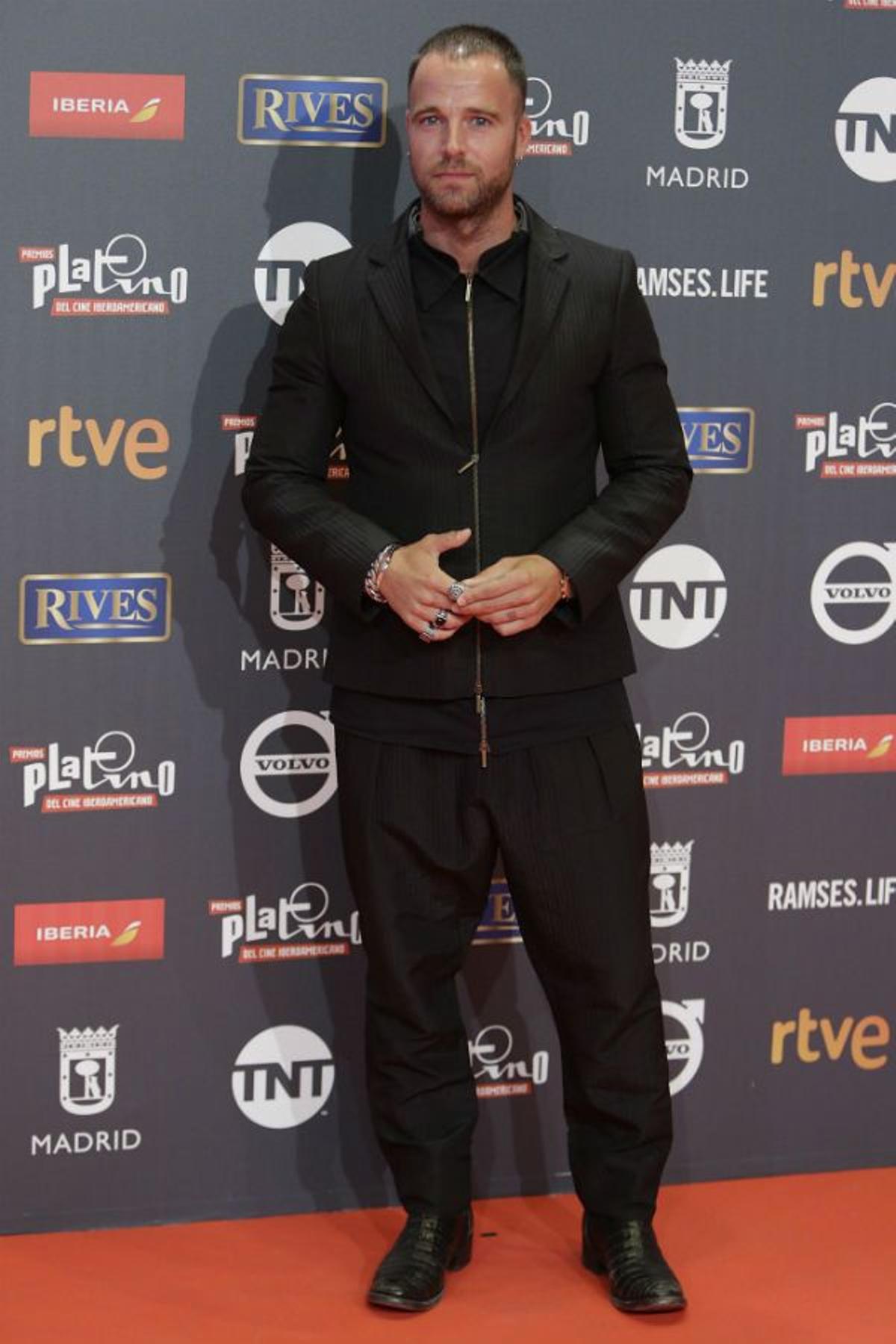 Carles Francino en los Premios Platino 2017
