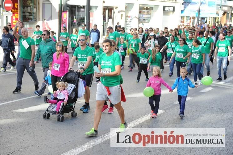 2.000 personas marchan contra el cáncer en Murcia