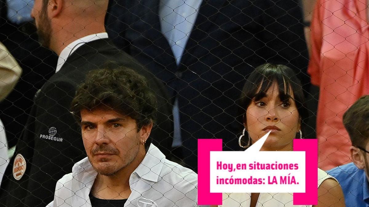 Aitana y Miguel Bernardeau, juntos en el tenis y... Las caras Juan