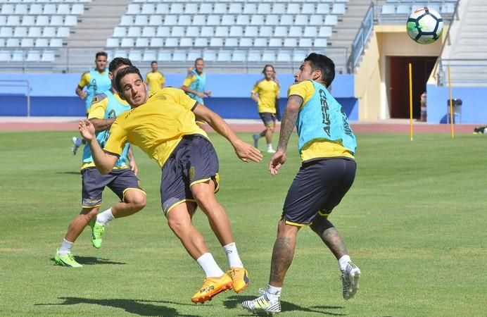 Primer entrenamiento de la UD Las Palmas