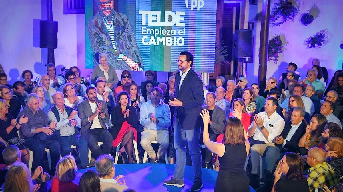 Sergio Ramos, presentación del candidato del PP en Telde