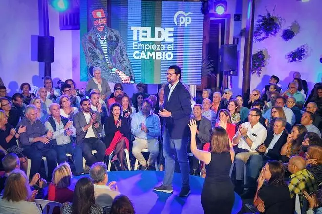 Sergio Ramos, presentación del candidato del PP en Telde