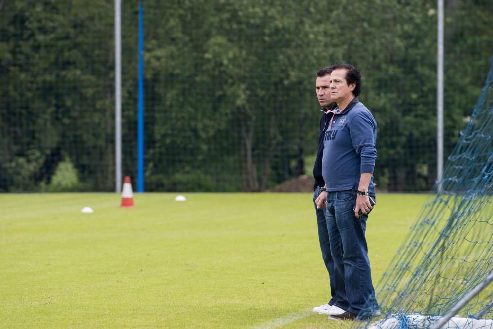 Entrenamiento del Real Oviedo