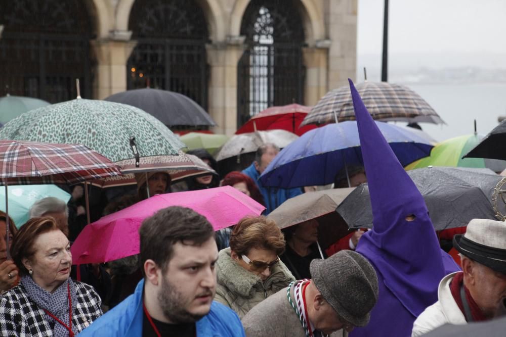 Procesión del sábado Santo en Gijón, suspendida po