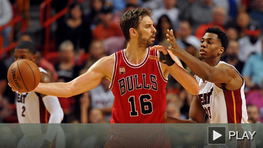 Los Bulls de Gasol, en caída