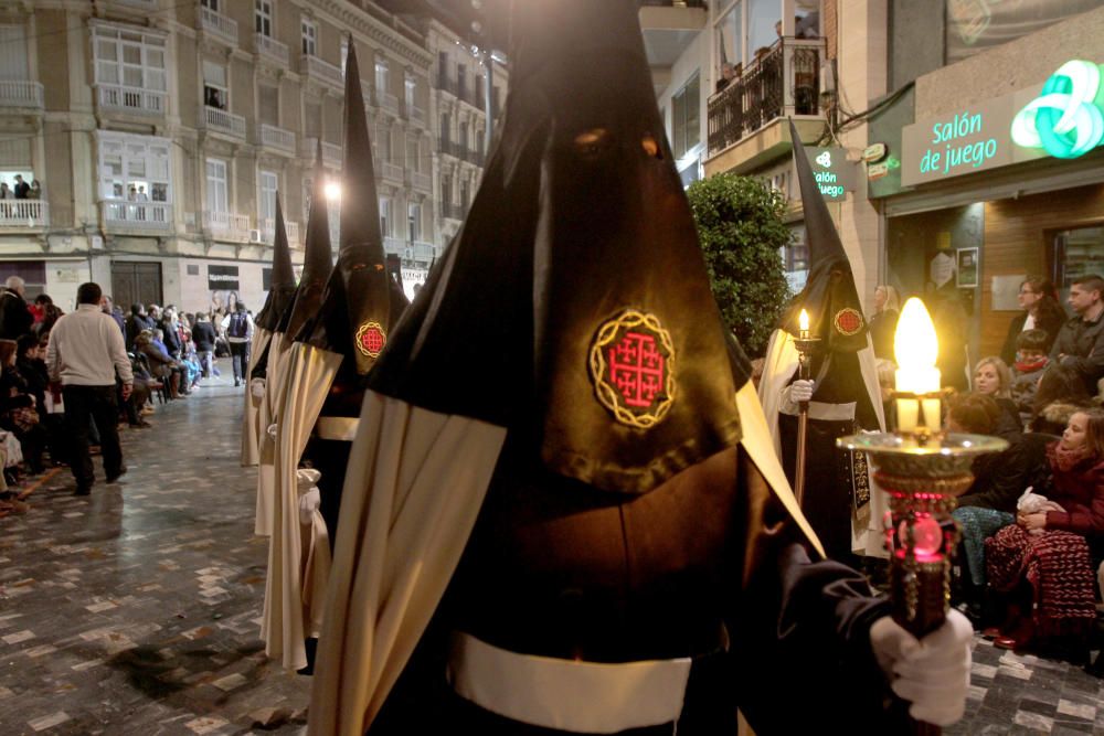 Procesión del Santo Entierro de Cristo en Cartagena