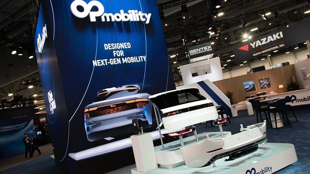 La presentación de la solución «one4you» de OPmobility en Las Vegas en 2025.