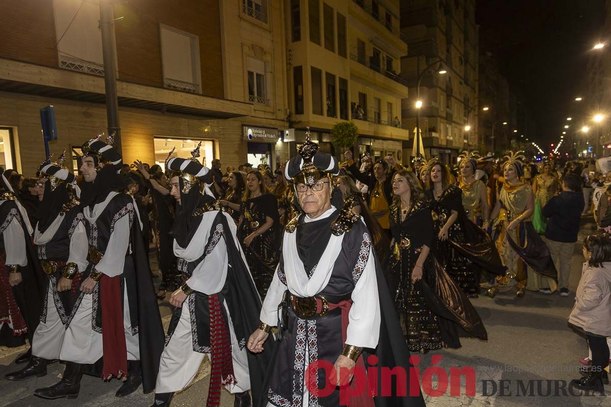 Más de mil festeros desfilan en Caravaca en el encuentro nacional de Moros y Cristianos