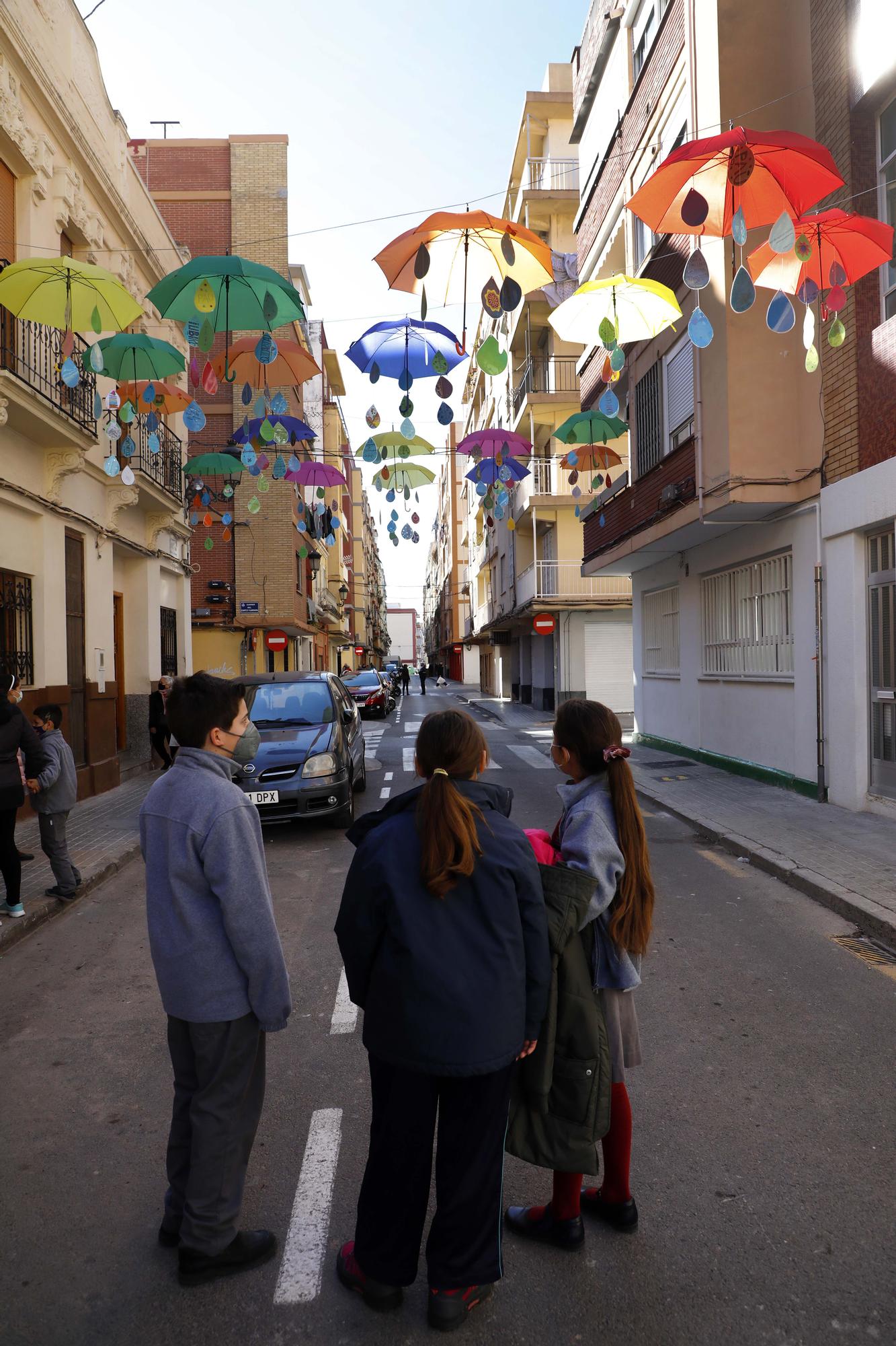 Pluja de desitjos pel Dia de la Pau