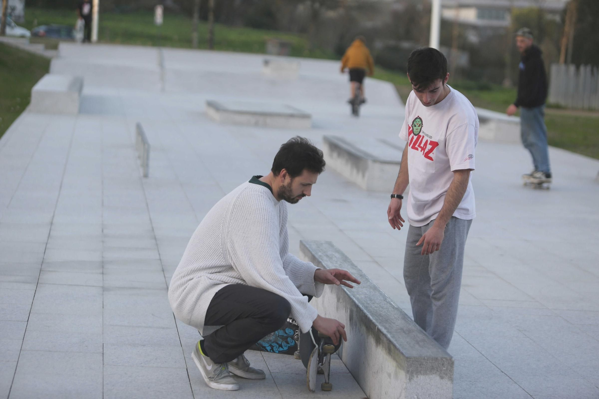 Los 'rotos' del deporte urbano en A Coruña