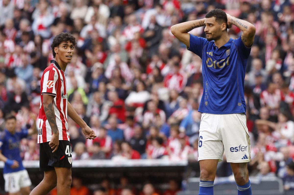 Selton Sued durante su debut en San Mamés