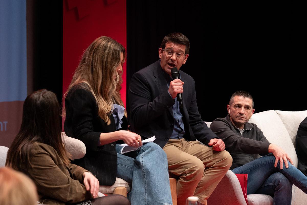 El alcalde de Ontinyent, durante su intervención.