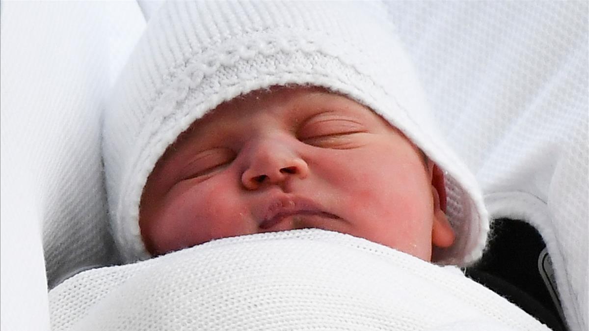 El recién nacido, hijo de los duques de Cambridge.