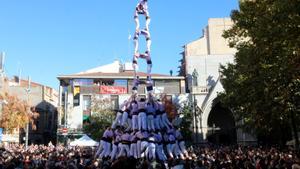 Terrassa es retroba amb els castells de gamma extra amb el 2 de 9 dels Minyons