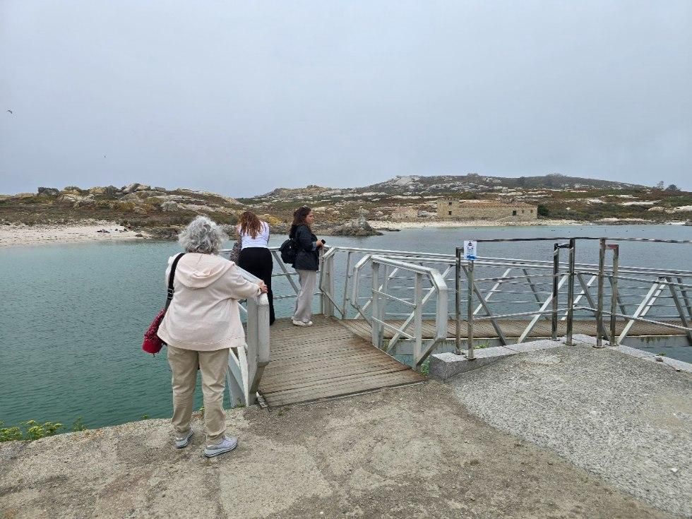 La isla de Sálvora, una de las joyas del Parque Nacional de las Islas Atlánticas de Galicia.