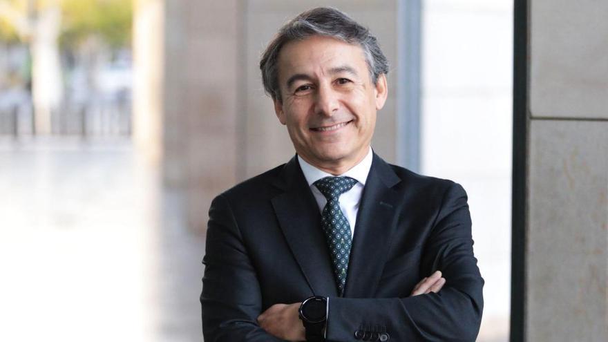 Javier Martínez Suárez, director general de Política Económica del Gobierno de Aragón, el pasado miércoles.  | ÁNGEL DE CASTRO