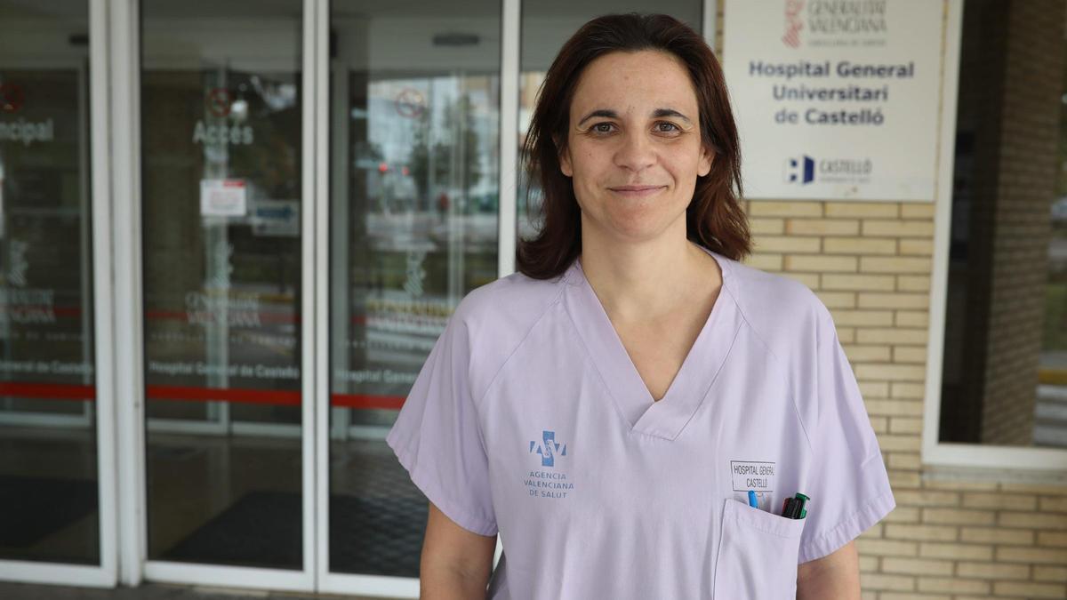 La doctora Bárbara Vidal, coordinadora de trasplantes en el Hospital General de Castellón.