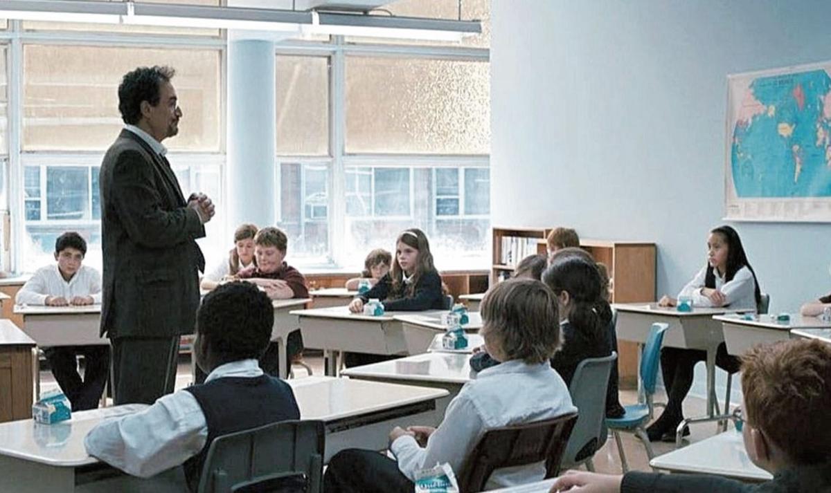 Fotograma de la película ‘Profesor Lazhar’, que se proyecta hoy, a las 19.00 horas, en la sede de Afundación.