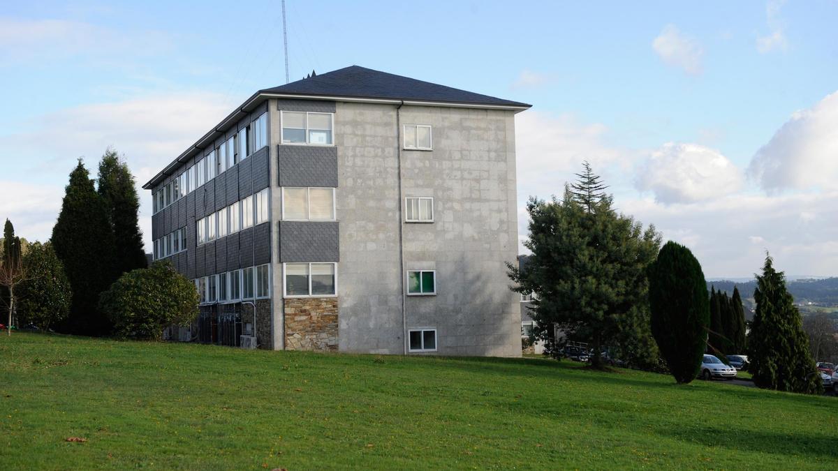 Vista de parte de las instalaciones del CIAM, en Mabegondo.