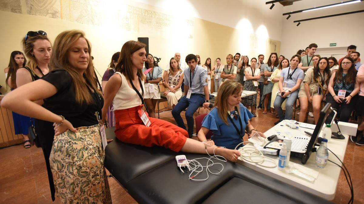 Uno de los talleres del congreso que está acogiendo Córdoba.