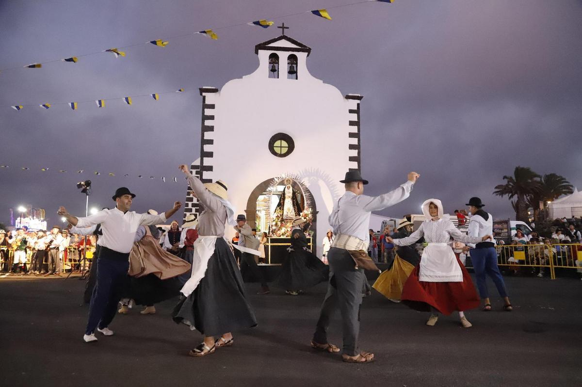 Romería ofrenda a la Virgen de Los Dolores 2024 en Lanzarote