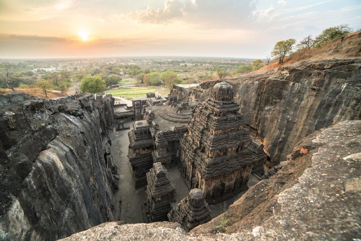 Cuevas de Ajanta y Ellora