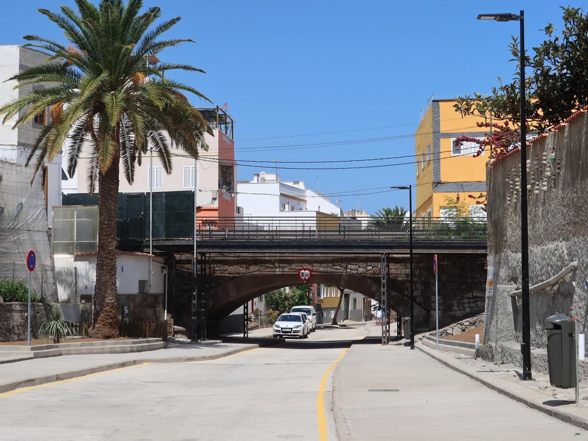 Fase terminada del Barranco de Bañaderos.