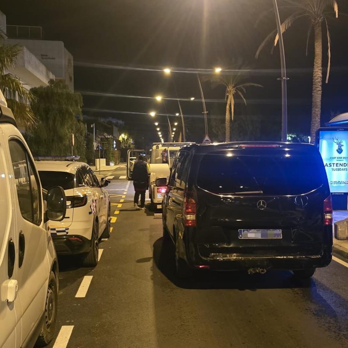 Retirada del vehículo de VTC