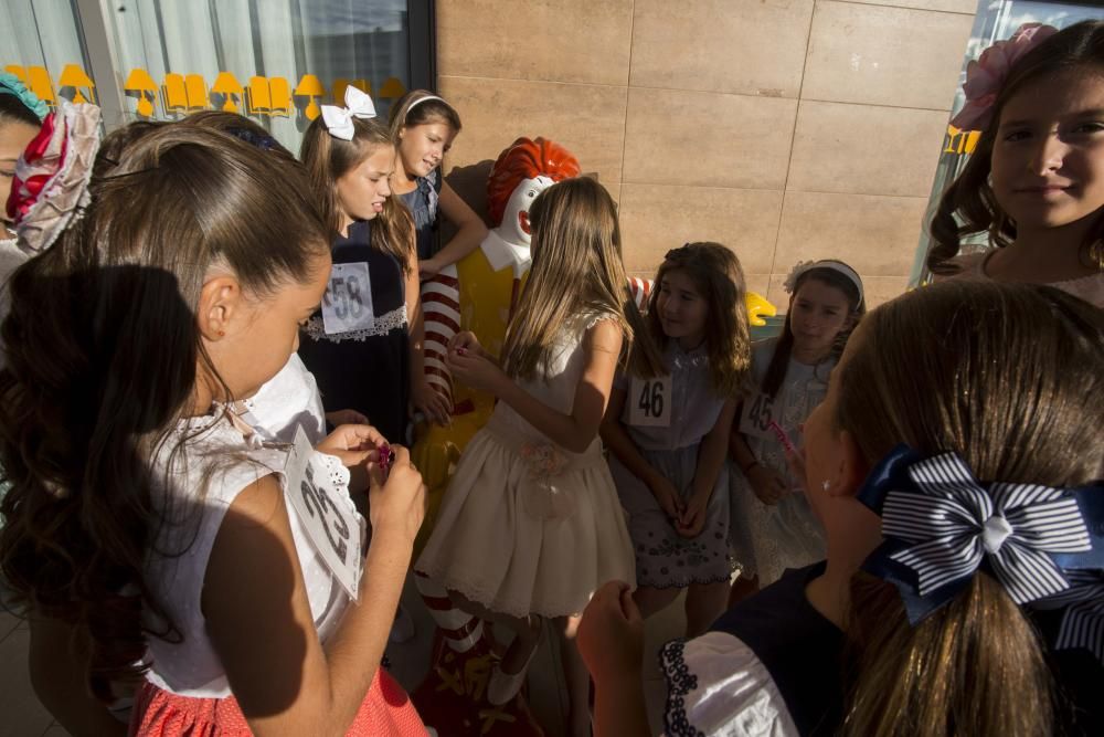 Visita de las candidatas infantiles a la Casa Ronald Mcdonald